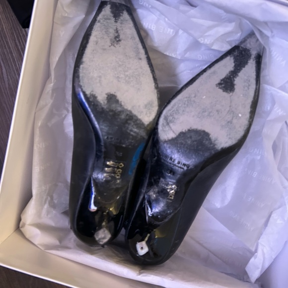 ANINE BING WOMENS BLACK HILDA HEELED BOOYS SIZE 38/ 8 INCLUDES BOX & DUSTBAG - Picture 6 of 9